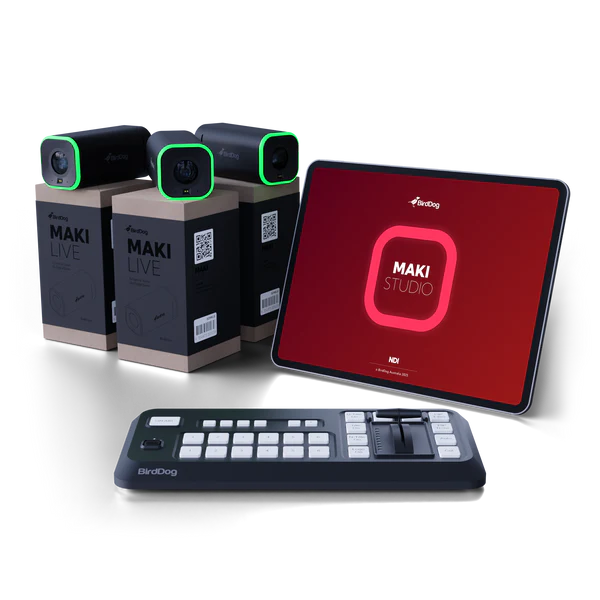 BirdDog 3x BDX1B + 1x BDKBD Bundle (Ships in ruggedised foam box)