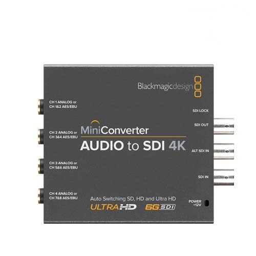 Blackmagic Design Mini Converter - Audio to SDI 4K