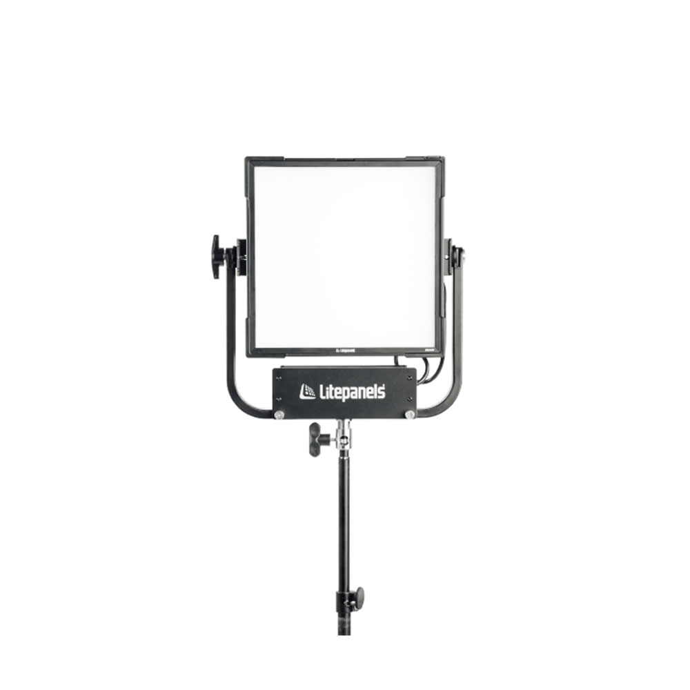 Litepanels Gemini 1x1 Soft RGBWW LED Panel (Pole-Operated Yoke, EU Power Cable)