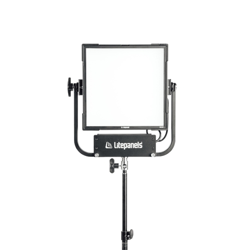 Litepanels Gemini 1x1 Soft RGBWW LED Panel (Pole-Operated Yoke, Bare Ends)