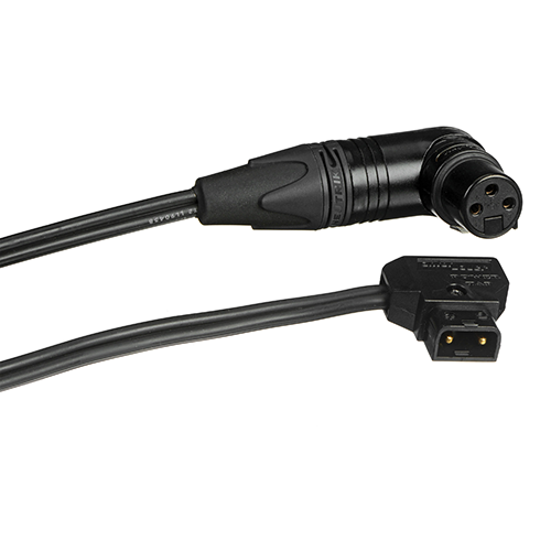 Litepanels P-Tap to 3-pin XLR cable