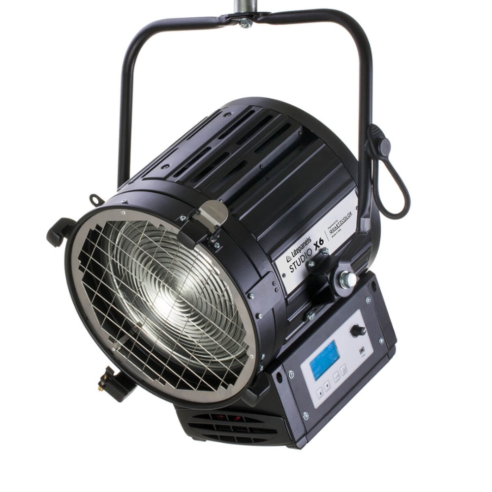 Litepanels Studio X6 Daylight 300W LED Fresnel (pole operated, UK power cable)
